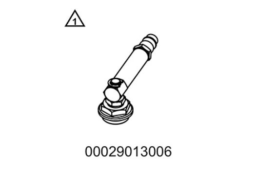 Slika Bleeder Cover (round with angle connecti