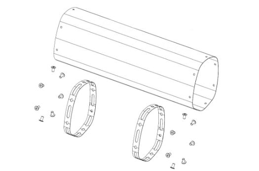 Slika silencer housing