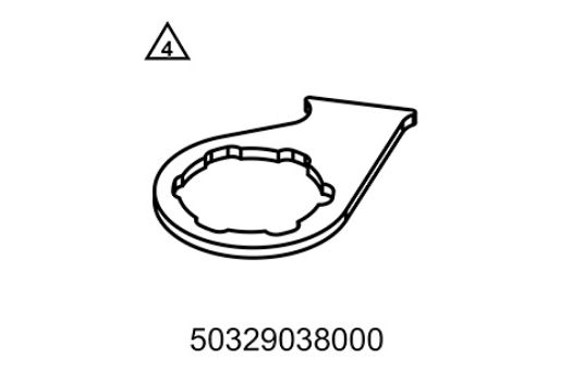 Slika BRACKET FOR LOCATING DRUM  ''98