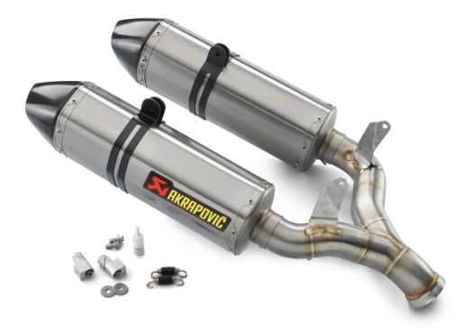 Slika SLIP-ON TITANIUM SILENCER-SET