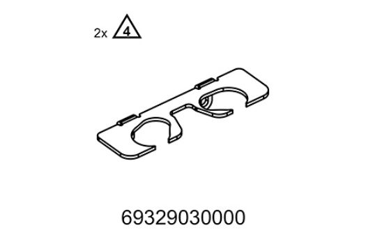 Slika ADJUSTING PLATE FRONT