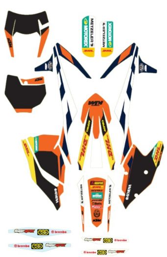 Slika GRAPHIC KIT FACTORY ENDURO