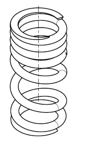 Slika Mainspring (59) 85-170-170 damper white