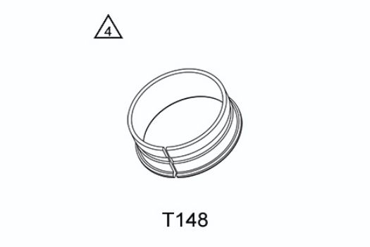 Slika BUSHING DE/MOUNT. PIPE D=50