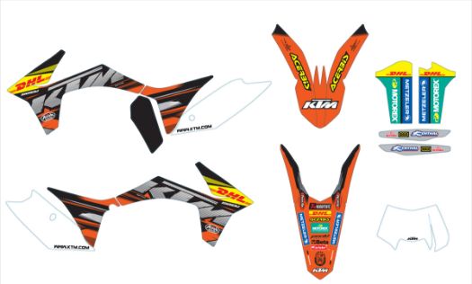 Slika GRAPHIC KIT FACTORY ENDURO