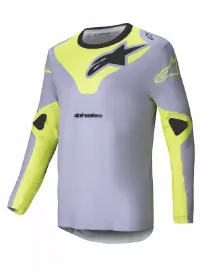 ALPINESTARS JERSEY RACER VEIL GRAY/YELLOW